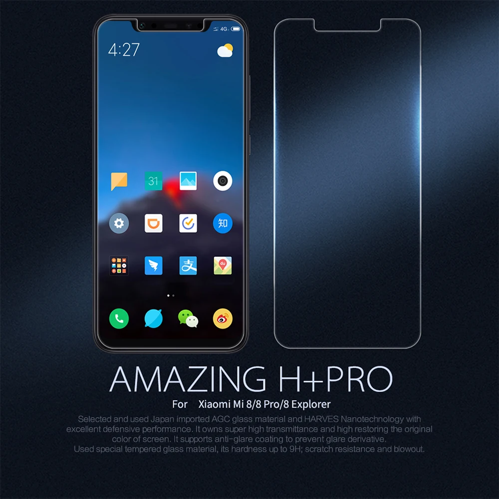 for XIAOMI Mi 8 8 Pro 8 Explorer Screen protector Tempered Glass (14)