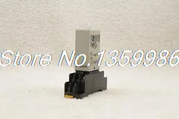 

10 set base + time timer relay 8pin H3Y-2 H3Y AC220V 5A 1.0-30Seconds 30S