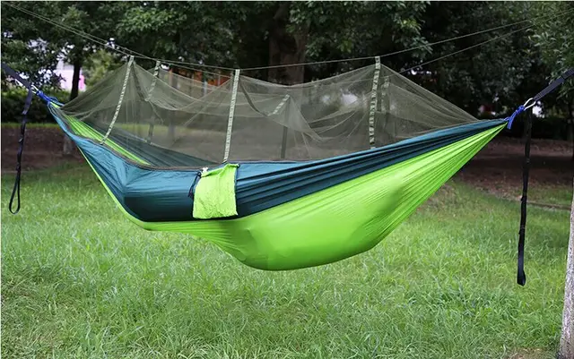 Outdoor 260 135cm Portable High Strength Parachute Cloth Hammocks Outdoor 260 135cm Portable High Strength Parachute Cloth Hammocks Camping Sleeping Bag Mosquito Nets Siesta