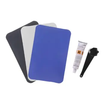 

Inflatable Boat Swimming Pool Kayaking PVC Puncture Repair Patch Glue Kit Adhesive Canoe Valve Wrench