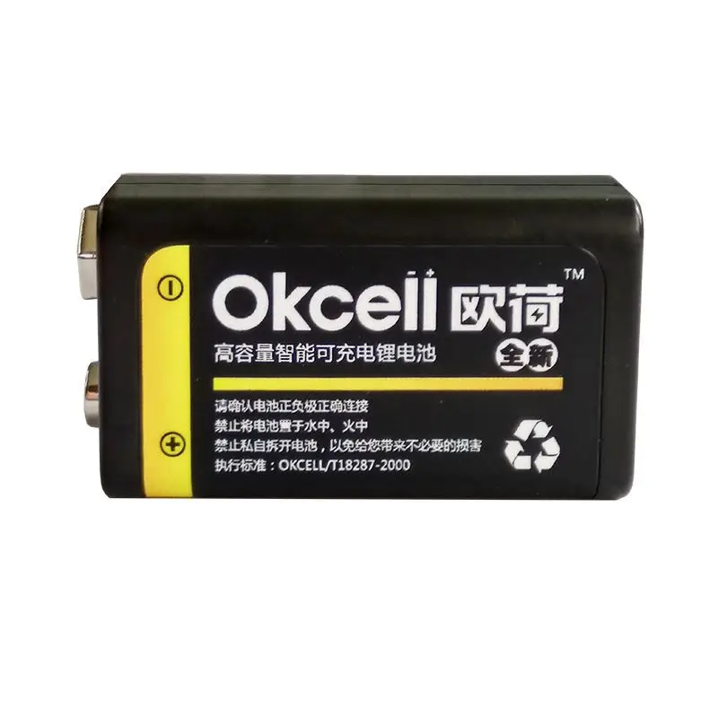 RS JRGK USB аккумуляторная батарея OKcell 9V 800mAh литий-ионная аккумуляторная батарея для RC элементы вертолета