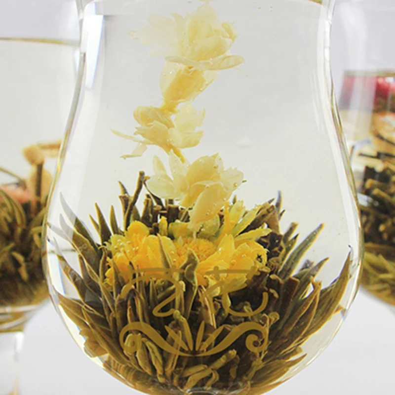 10pc Good Quality Organic Blooming Flower Tea Art Tea Chinese Tea
