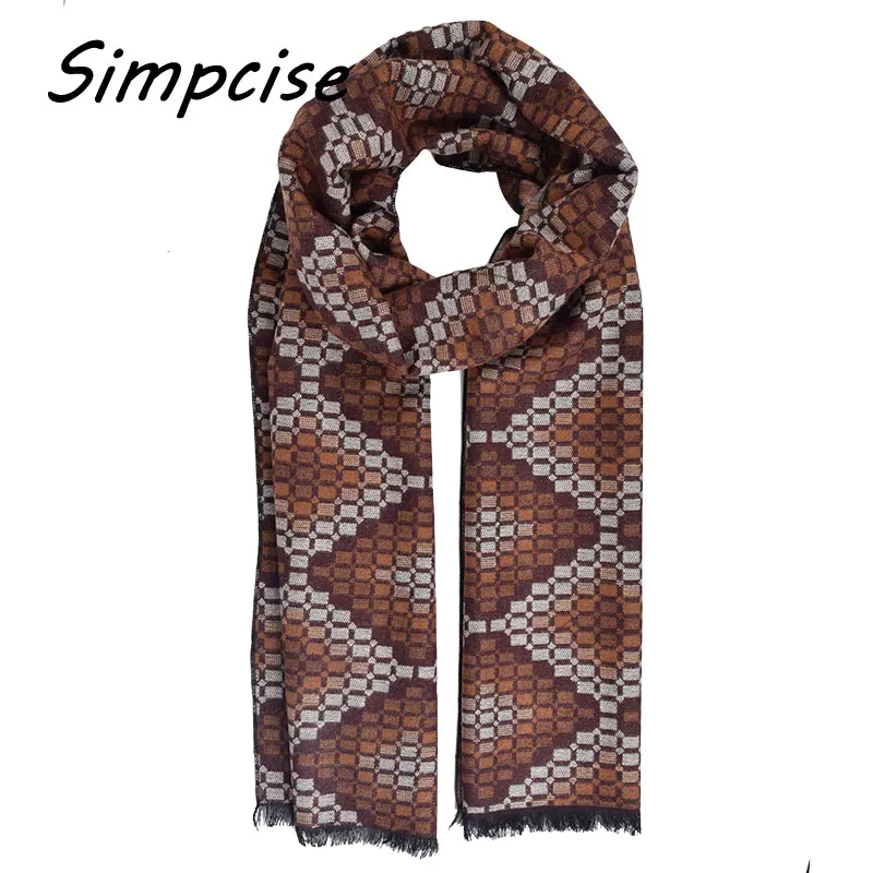 Men Wild Style Scarves  New Arrival Hot Sale Unique Design Windproof Warm Thick Winter Scarves A3A18924 man scarf