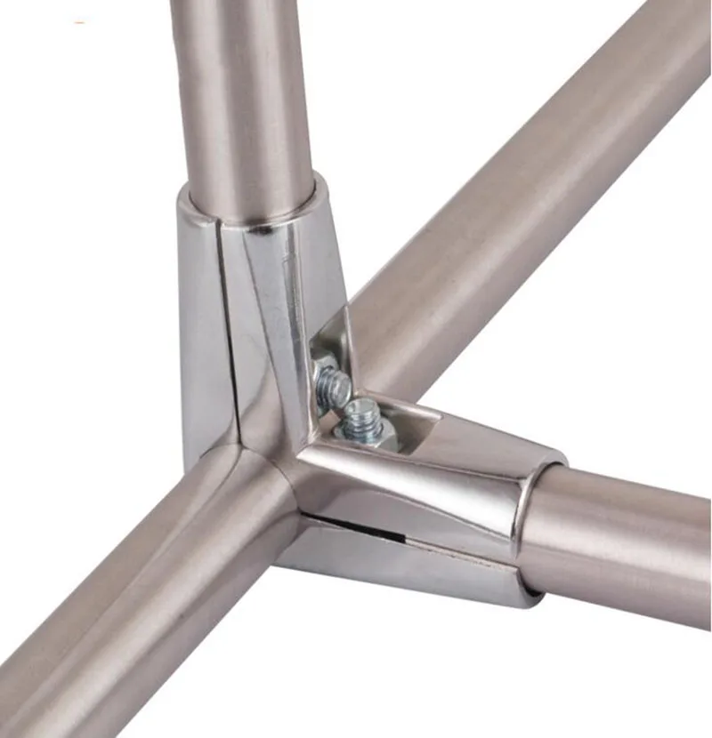 25mm Metal Drying Rack Pipe Fittings / Accessories / Stainless Steel