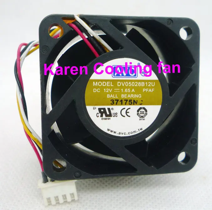 Оригинальный Компьютерный Вентилятор AVC 5028 12 В а DV05028B12U 50*28 мм | Компьютеры и офис