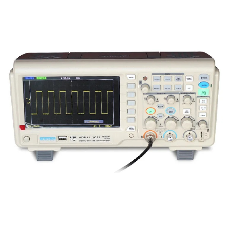 ADS1112CAL двойной канал Высокое разрешение Цвет 1г Sampling 7-дюймовый Экран 110 м цифровой осциллограф