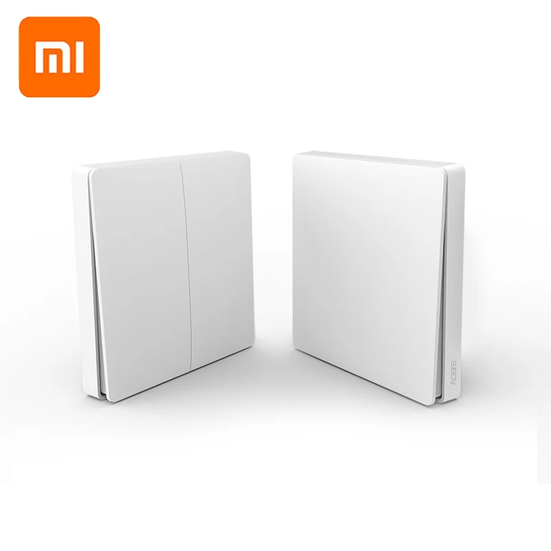 Xiaomi Aqara настенный переключатель Smart Light Switches управление ZigBee версия беспроводное подключение приложение пульт дистанционного управления