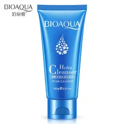 BIOAQUA 100 г очищающее средство для лица моющая пена Shrink очистка пор увлажняющее масло управление очищающий лосьон уход за кожей