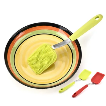 

Household Multi-function Silicone Cleaning Brush Kichen Accessories Washing Dish Cleaner Brush