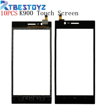

RTBESTOYZ 10PCS/Lot For Lenovo K900 Touch Screen Digitizer Front Glass Sensor Replacement Parts For Lenovo K900 Touch Panel