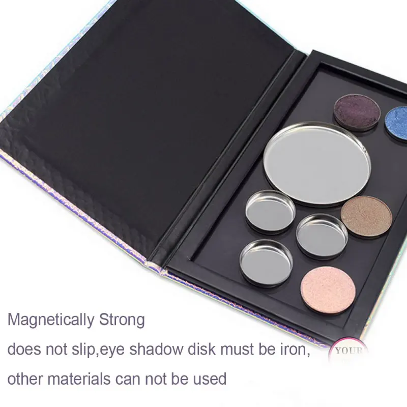 

DIY Patterns Empty Magnetic Palette Eyeshadow Blusher Lipstick Lip Gloss Powder Fundation Refill Palette