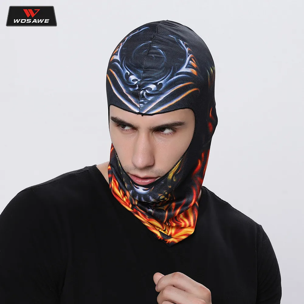

Motorcycle Face Mask Halloween 3D Animal Head Scarf Neck Warmer Skull Ski Balaclava Headband Scary Face Shield Mask Outdoor