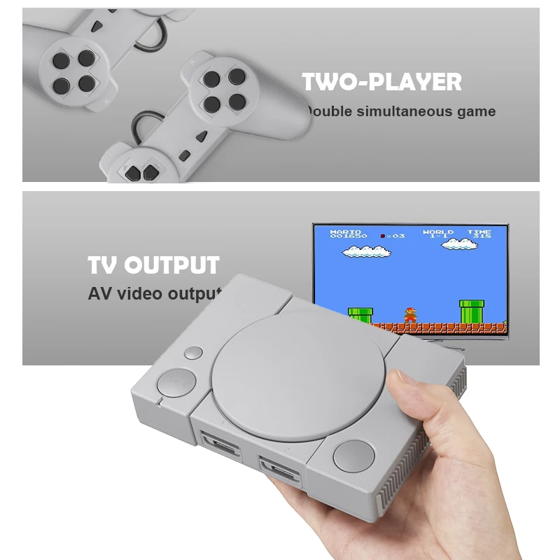 Игровая консоль ретро DATA FROG Mini 620 для двоих игроков|Игровые консоли| |