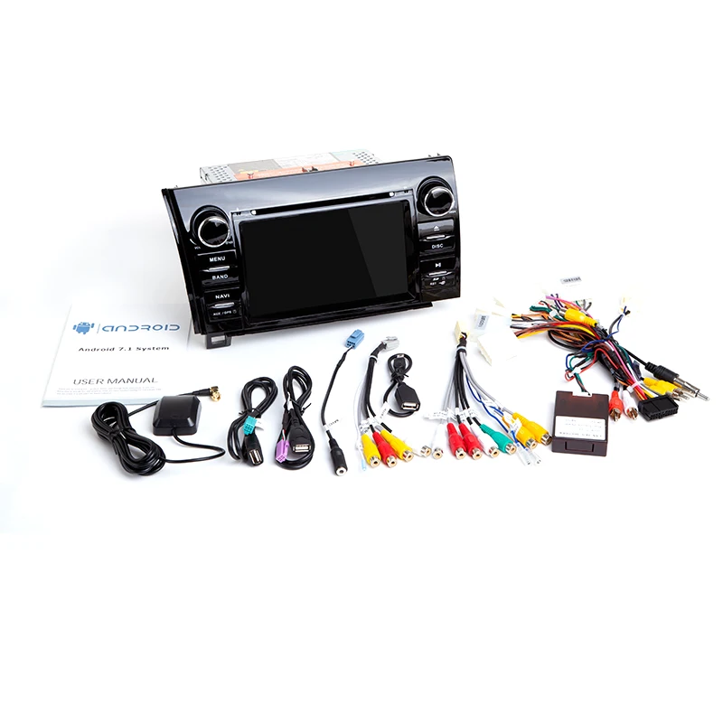 Best Xonrich 2 Din Android 9.0 Car DVD Player For Toyota Tundra Sequoia 2007-2013 AutoRadio GPS Navigation Stereo Head unit IPS Wifi 4