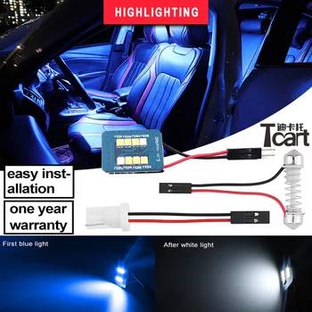 

car accessories for Honda Toyota RAV4 camry prius corolla prado 150 yaris CHR avensis t25 auris led Interior Doom Lights