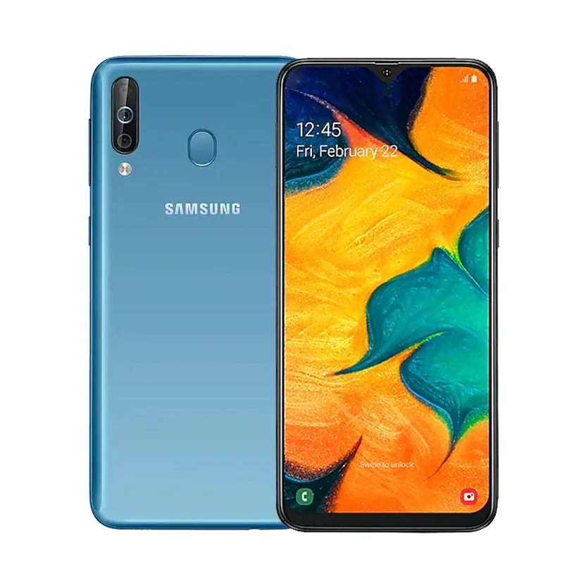 Samsung Galaxy A40s A3050 две sim-карты 6 ГБ ОЗУ 64 Гб ПЗУ LTE мобильный телефон Восьмиядерный 6," 4 камеры 5000 мАч