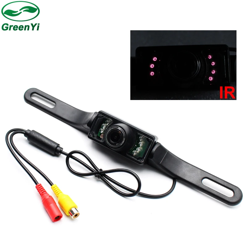 

GreenYi Car DVR Backup CMOS NTSC System Camera Waterproof Reversing Backup IR LED Night Car Rear View Camera