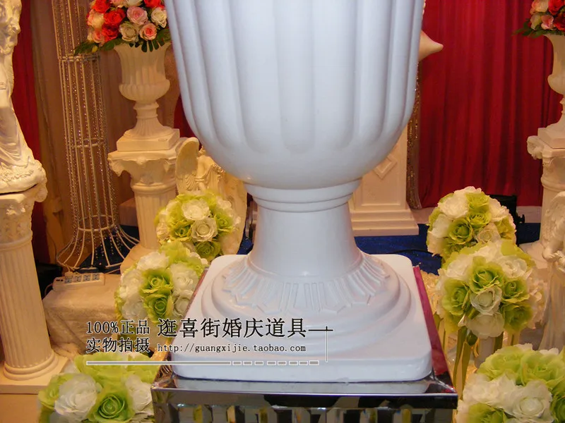 Props wedding luo road led cup flowerpot plastic flower POTS