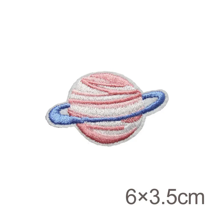 Animals Heat-Sensitive Embroidered Patches for Clothes Ananas Clothing Patch Star Thermo Stickers (4)