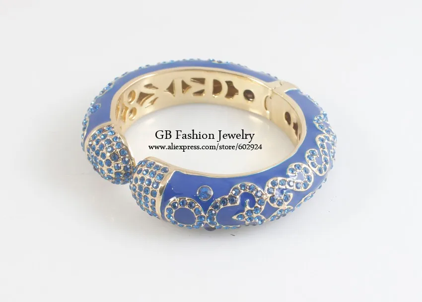 GrayBirds, роскошные ювелирные изделия, эмалированные браслеты, Подарок на годовщину для женщин, высокое качество, модные ювелирные изделия, диаметр 5,6 см GB0607