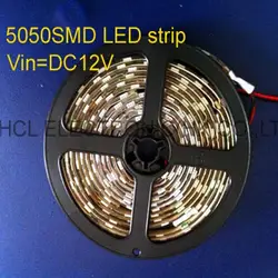 Высокое качество 5050 DC12V led flex полосы 60 шт./м, led мягкие полосы IP68 водонепроницаемый 12 В декоративные светодиодные полосы Бесплатная доставка