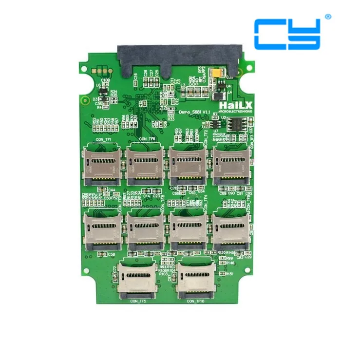 

10 x micro sd t-flash cartao de memoria tf para adaptador adaptador de conector sata ssdcartao com raid quad 2.5 "polegadas SATA