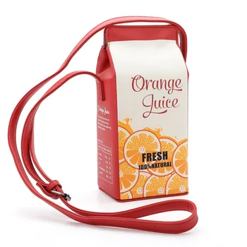 

2019 New Women Lovely Originality Drinking Milk Beverage Bottle Hand Pack Purses and Handbags Luxury Bags Designer Cute Gift