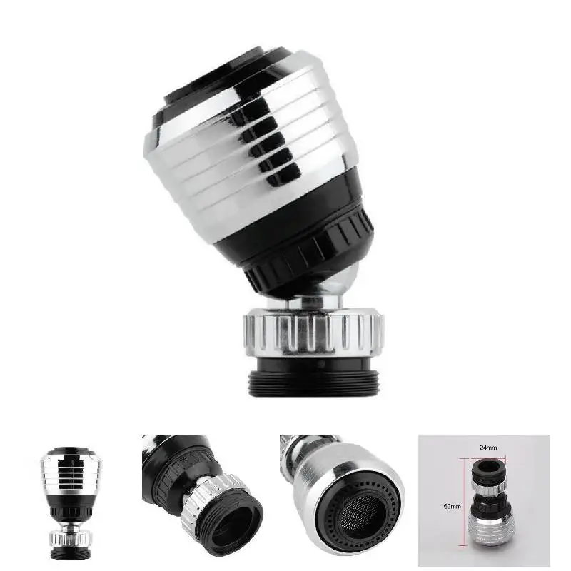 

360 Rotate Swivel Faucet Nozzle Water Filter Adapter Water Purifier Saving Tap Aerator Diffuser Kitchen Accessories QP2