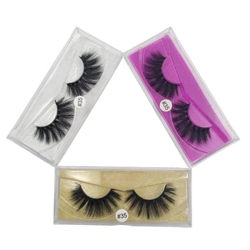 

20 Pairs Mink Eyelashes Wholesale False Eyelashes Mink Lashes Wholesale False Lashes Makeup Eyelash Extensions maquiagem