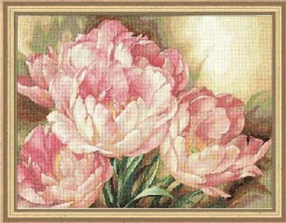CS-454 cross stitch kit tulip tulips angel flower Dimensions 35175.jpg