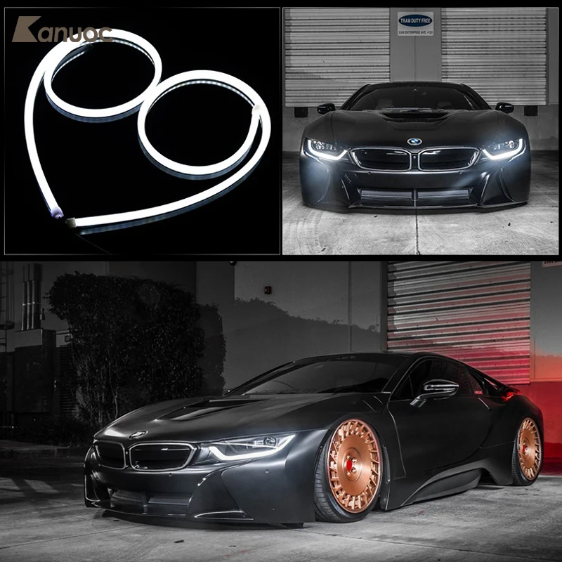 For BMW Z3 Z4 M3 M5 X1 X3 X5 Daytime Running Light Universial Flexible