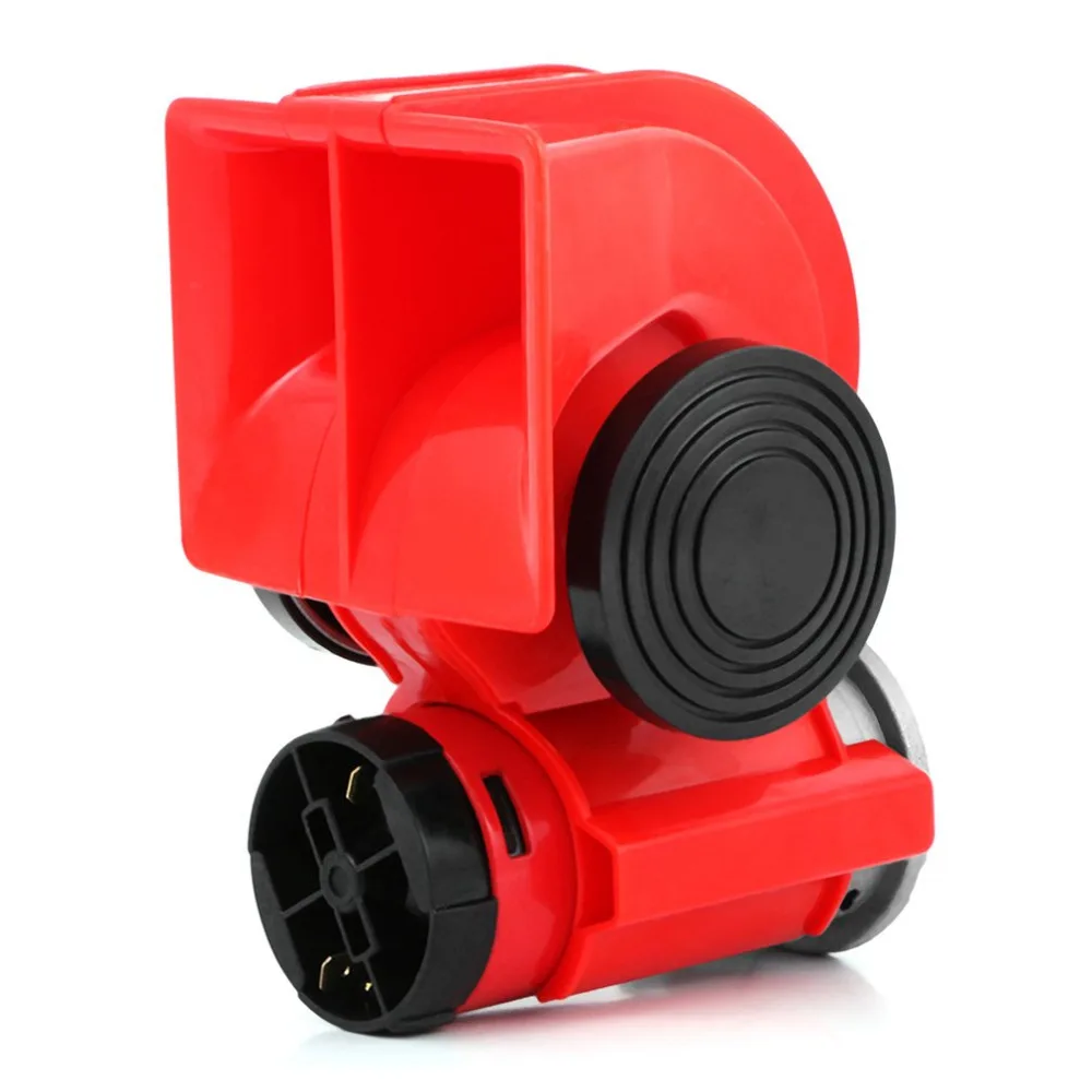 

12V/24V Universal Snail Air Horn High Power Loud Car Electric Siren For Cars Truck Motorbike Vehicle Motorcycle Accessories