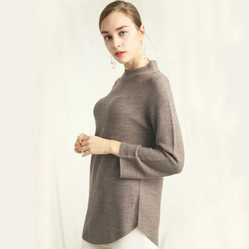 Sweaters Fashion 2019 Women Seamless Molding Wool Women's 2019 Autumn and Winter New Sweater Women Sweaters and Pullovers