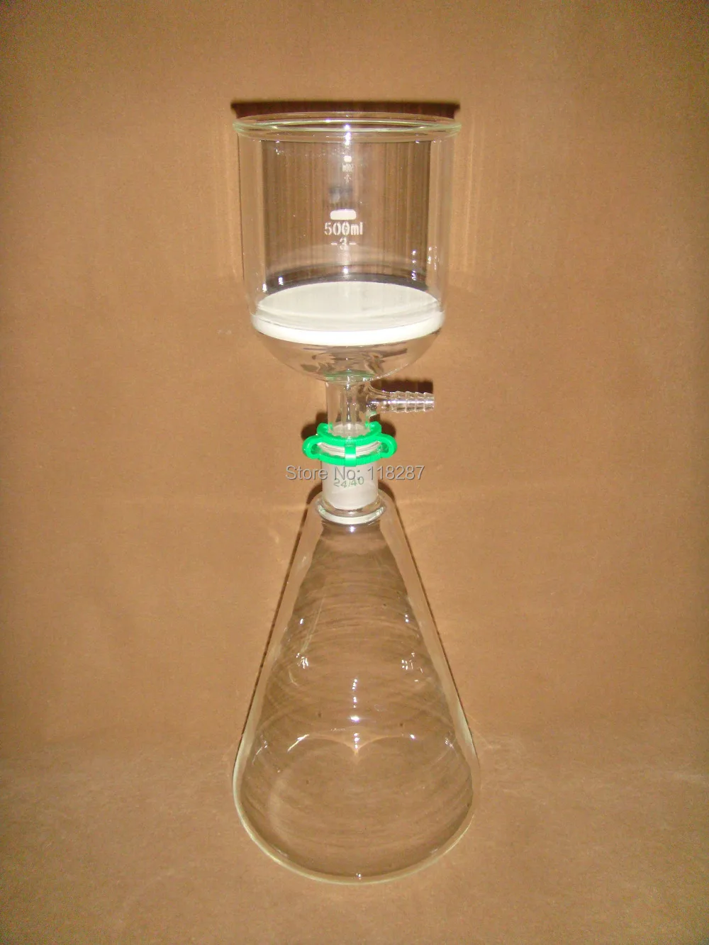 2000ML Filtration set[Erlenmeyer Flask+Filter Funnel(3)],Lab glassware setin Flask from Office