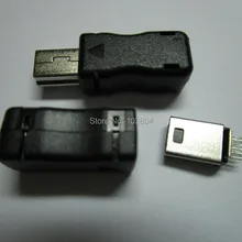 1000 шт в партии мини USB штекер разъем 10 Pin пластик