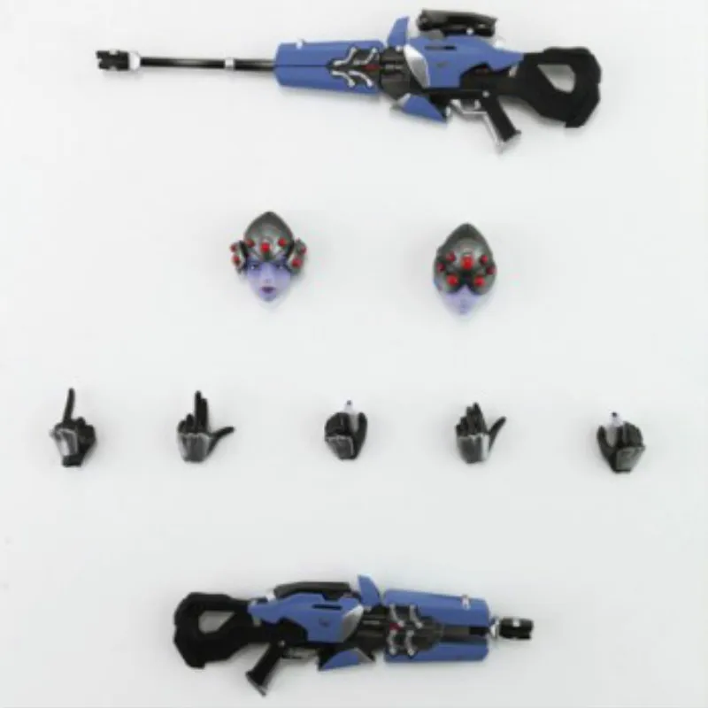 LONSUN) OW Widowmaker фигурка модель Kinderen Speelgoed Geschenken Collectie Tracer ПВХ 17 см игра Figuur Garage Kit