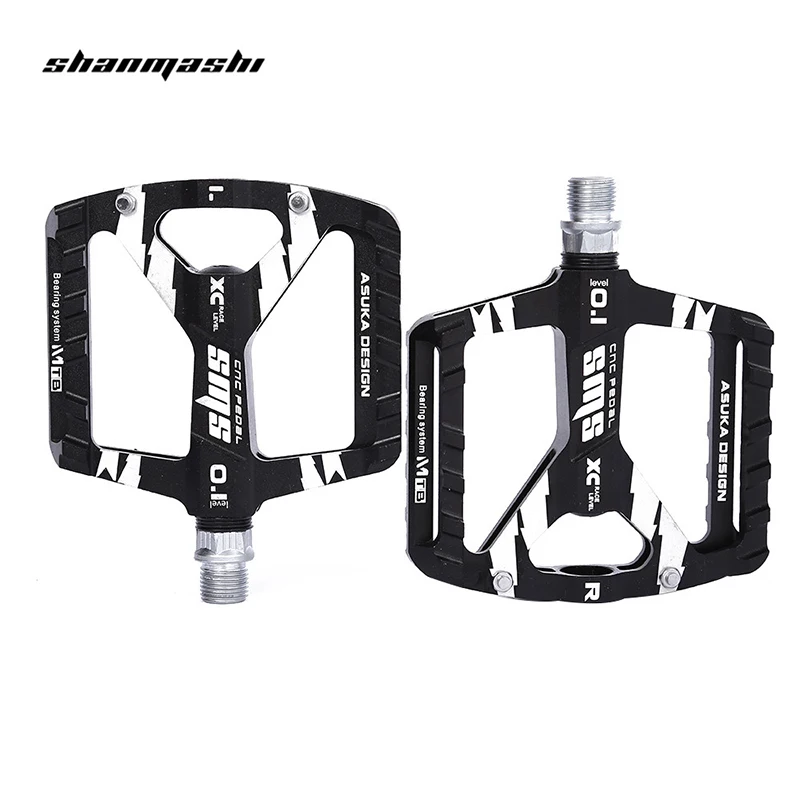 

Bicycle Pedal Anti-Slip Ultralight MTB Road Bike Wide Pedals Sealed Bearing DU Cycling Pedal CNC Aluminum Bicycle Accessories