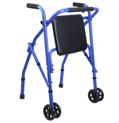  The old man to help train operation can sit folding portable walking car aluminum alloy help step w