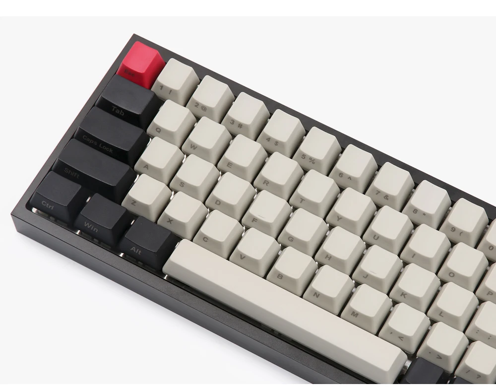 Kbdfans Новое поступление pbt брелки diy механическая клавиатура gk64 брелки 2u shift dz60