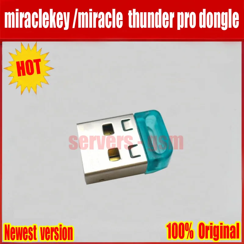 

2019 Newest Originle Miracle thunder dongle Miracle Thunder pro dongle no need miracle box and key