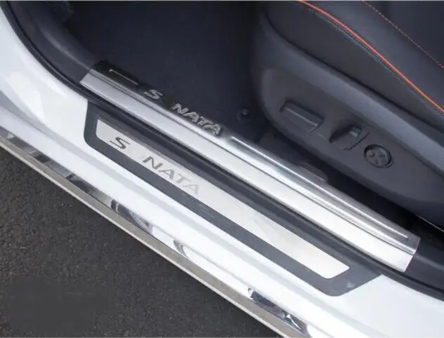 

for HYUNDAI Sonata nine threshold bar cable 9 refitting special guest pedal door edge strip scratch prevention step.