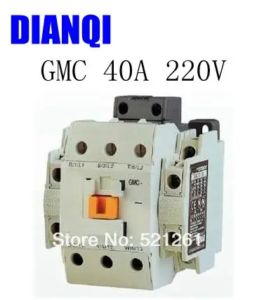 

CONTACTOR AC GMC GMC-40 40a 220v 50/60hz high quality