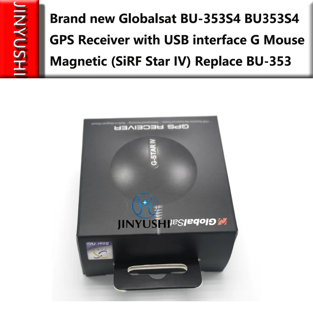 1 шт. Globalsat BU-353S4 BU353S4 кабель USB gps приемник с интерфейсом USB G мышь Магнитная(SiRF Star IV) заменить BU-353