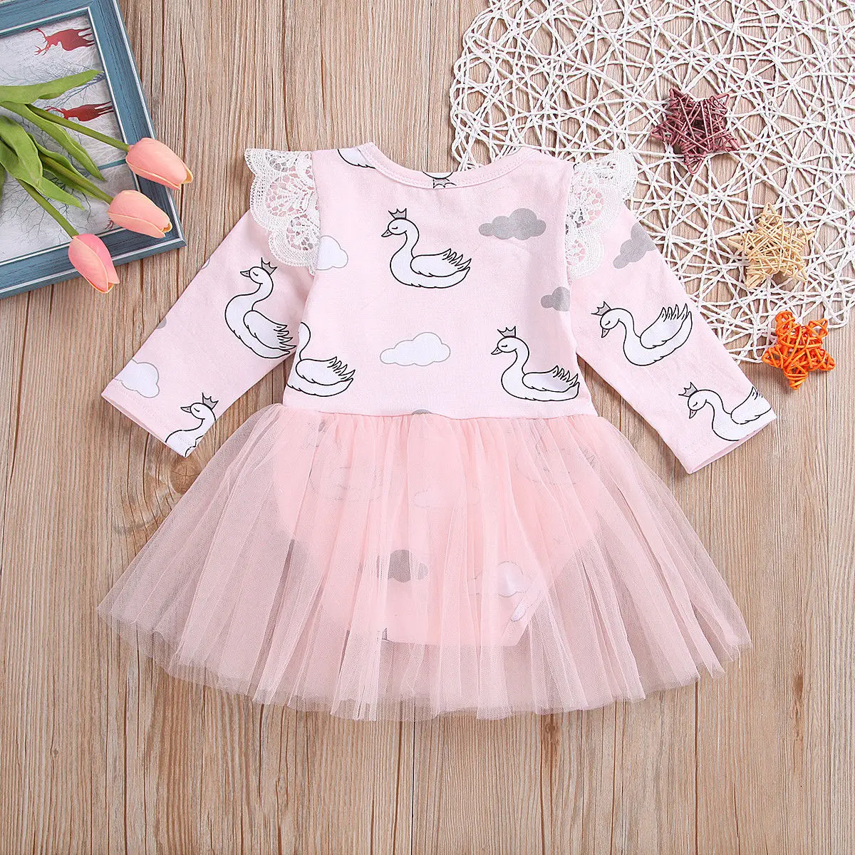 

Fashion Cute Girl Dress 0-24M Fashion Flower Girl Toddler Party Dress Pageant Wedding Birthday Princess Dress