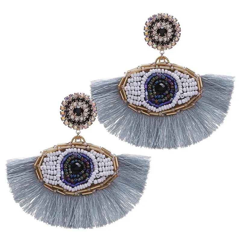 earrings statement earrings bohemian pendientes drop earrings tassel earrings (4)