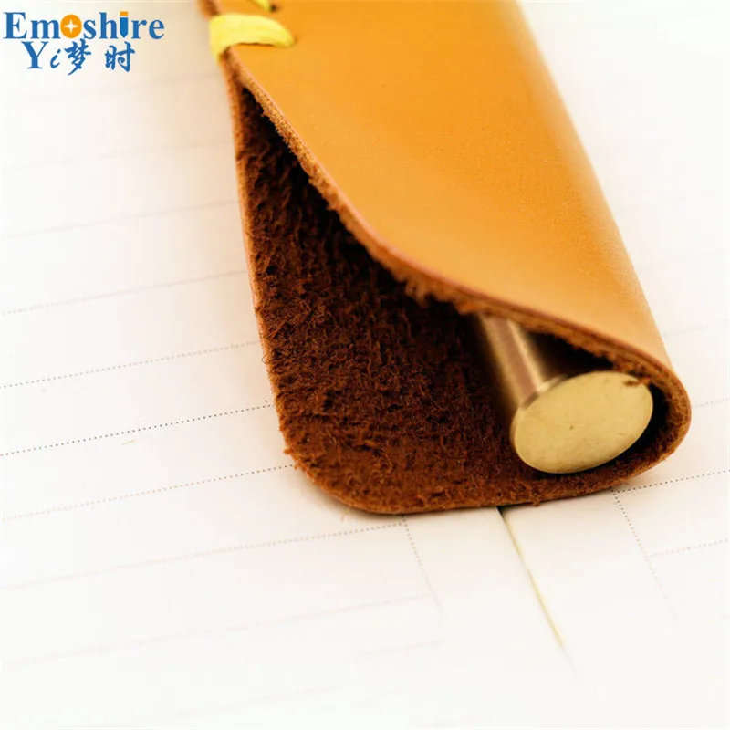 Emoshire Pencils Pencils Personalized retro custom handmade leather pencils creative gifts (2)