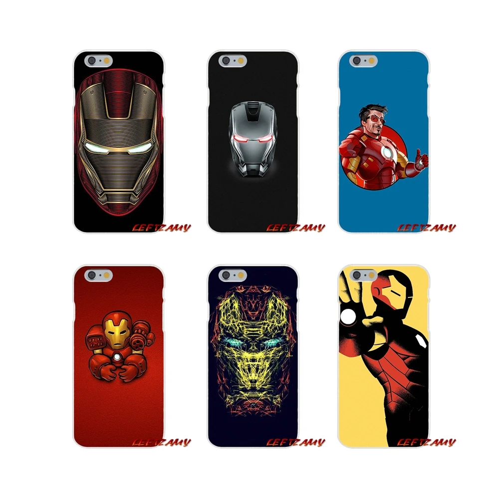 Marvel Железный человек для samsung Galaxy S3 S4 S5 мини S6 S7 край S8 S9 плюс Примечание 2 3 4 5 8