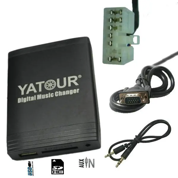 Yatour toyota распиновка