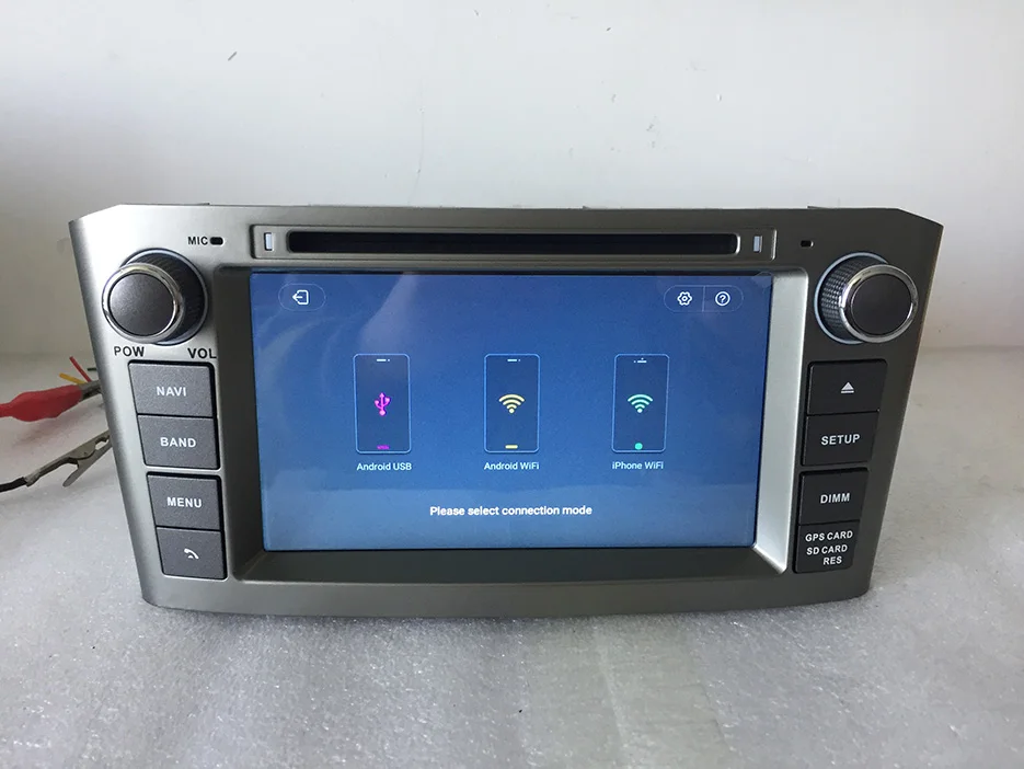 Sale 1024x600 quad core,7" Android 7.1 for Toyota Avensis  2003-2008 2 din car dvd,gps navigation 3G,Wifi,support dvr,obd2 4