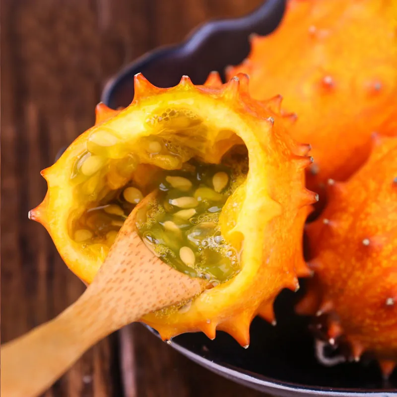 Marseed Jelly Melon Vegetable Seeds Horned Cucumber 10 Pcs/Lot Seeds